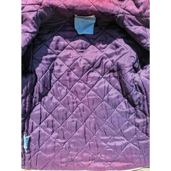 Vintage Hudson's Bay Wool Children's / Kids Parka Coat - "Baymart" 1970s Sz 8-10 - Picture 8 of 14